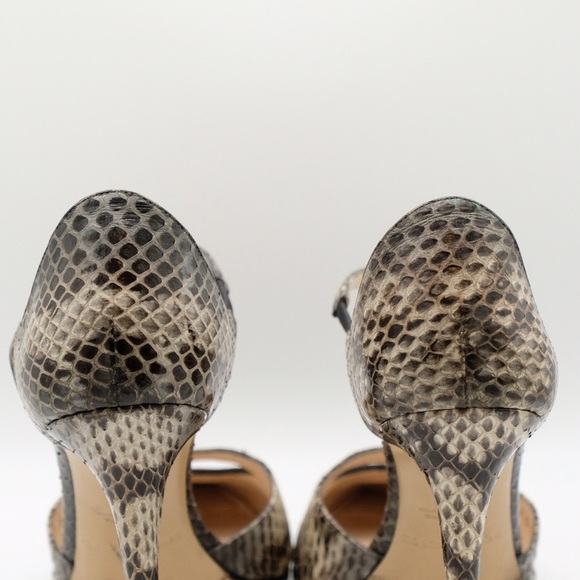 Giorgio Armani Snakeskin Pointed Toe heels size 37 Perfect for Jeans or 💃🏻 - Picture 12 of 16